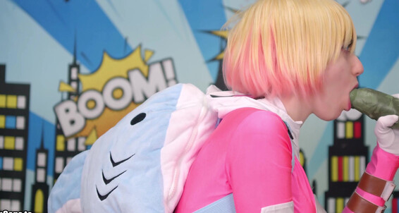 Anal,Comic Book Role Play,Cosplay,Cumshots,Role Play lana rain marvels gwenpool breaks the 4th wall ManyVids