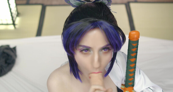 Anime,Cosplay,POV,Role Play,Solo Female lana rain demon slayer pov shinobu services you ManyVids