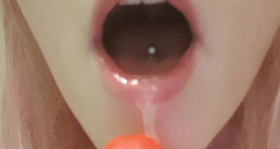 Sydneyharwin Pov Messy Dildo Suck