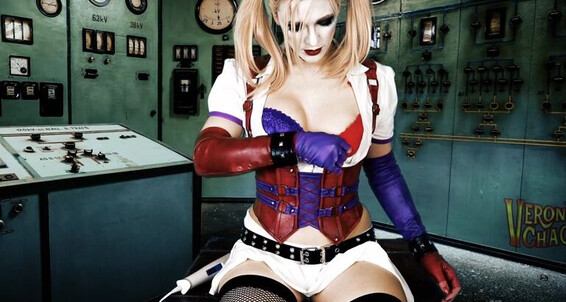 Clowns, Cosplay, Costume, Hitachi, Supervillain veronica chaos harley s security override ManyVids