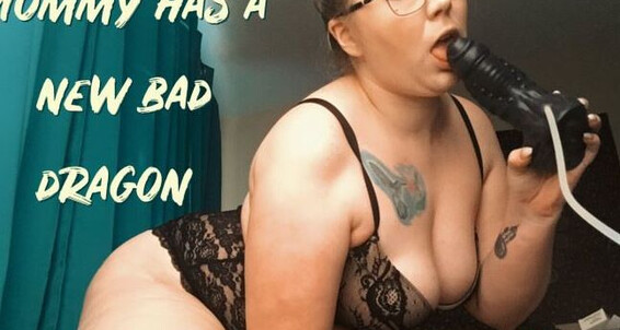Solo Female, Bad Dragon stormie adams mommy vs bad dragon