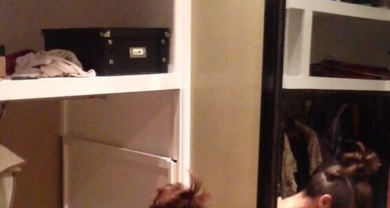 Le Lea Stuffing My Hole Eye Contact Upclose