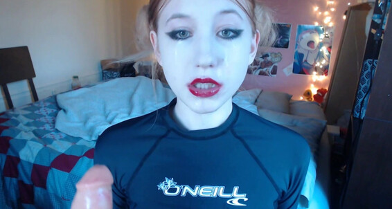 Amateur, Blowjob, Dildo Sucking, Role Play, Solo Female lvl80waifu sloppy makeup ruin ManyVids