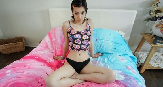 Pantyless, Short Hair, Medium Ass, Black Hair, Shorts, Crop Top, Hardcore, Facial, Clothed Sex, Couch, Asian, Natural Tits, Blowjob, Missionary, Step Sister, Doggystyle, Cum In Mouth, Mixed Ethnicity, Small Tits, Gym Shorts, Casual Wear, Step Brother, Sho