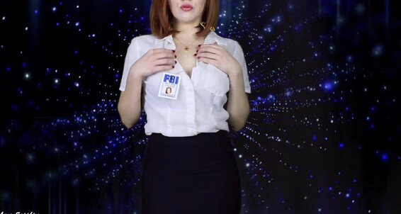 Luna Sapphire Alien Scully Cum Draining Joi X Files