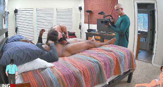 BBC,Behind The Scene,Black Cock,Creampie,Cuckolding hungbiswitch behind the scene bbc cuckold cock cage ManyVids