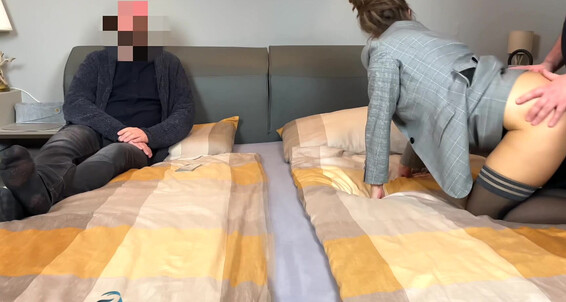 Cuckolding,Threesome,Role Play,Secretary,Stocking business bitch threesome sex meeting intern fucks boss ManyVids