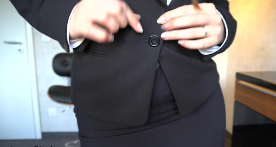 Secretary,Stocking,High Heels,Striptease,Dirty Talking business bitch sexy secretary undressing business suit ManyVids