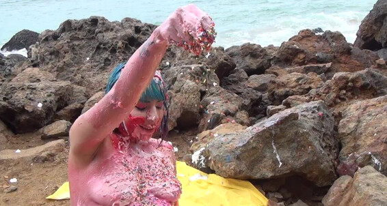 Food & Object Crush,Food Masturbation,Food Sploshing,Sploshing,Wet & Messy lum cakes teen public cake smash ManyVids