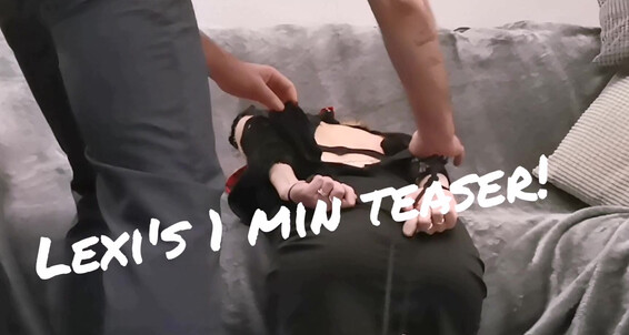 Bondage Rope,Domination,Submissive Sluts,Clothes Destruction / Burning,Fingering lexi snow lexis 1 min teaser ManyVids