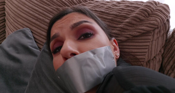 Bondage,Tape Bondage,Gag,MILF,Big Boobs zaramae bondage role play ManyVids
