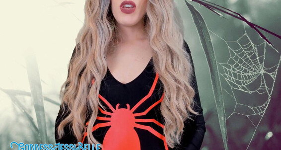 Goddess JessiBelle Web of Lies - Halloween clips4sale , manyvids