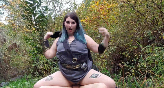 Cosplay, Halloween, White Booty, Creampie, Blackmail Fantasy bigbuttbooty midevial huntress bribes handsome knight ManyVids