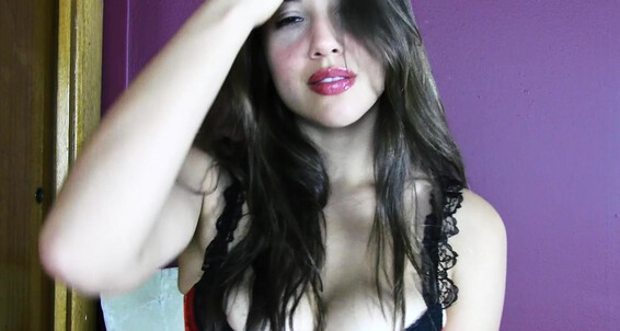 Get humiliated while your tiny penis is worshipped by Ceara Lynch in pantyhose and heels