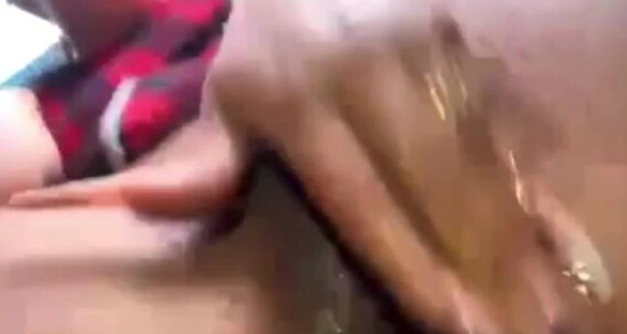 Watch Indiana Coochie finger and toy her wet pussy in the bus