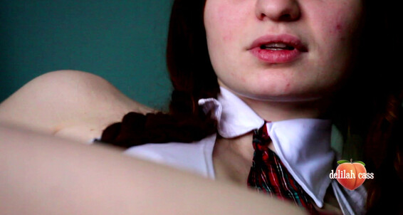 Daddys Girl, Dirty Talking, Double Penetration, Redhead, School Girl delilah cass part i fucking my holes for daddy ManyVids