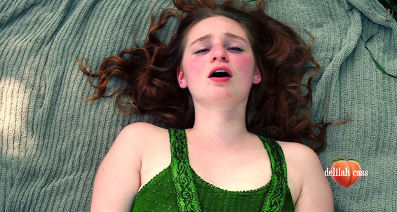 All Natural, Masturbation, Outdoors, Redhead, Solo Female delilah cass redhead outdoor nature beautiful agony ManyVids