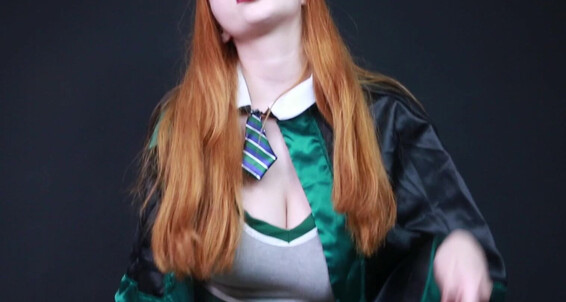 Tsarina Baltic dominates and teases in POV lingerie & foot fetish clip