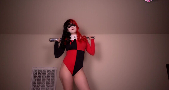 Cum Eating Instruction, Cosplay, Comic Book Role Play, Femdom POV, CEI ellie idol eat your spunk for harley ManyVids