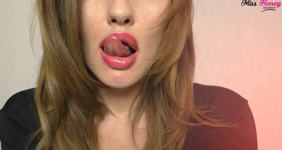 Miss Honey Barefeet - Ambient Tongue Tease IWantClips