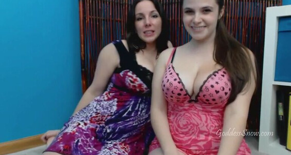 Goddess Alexandra Snow - Tranny Blowjob Party - With Kelle Martina IWantClips
