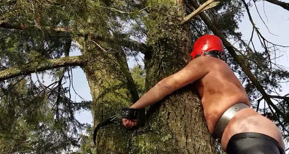 Outdoors, Corporal Punishment, Dirty Talking, Slave training, Domination mistress patricia outdoor training ManyVids