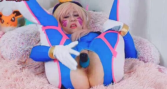 Cosplay, Anime, Sexy Gamer, Nerdy Girls, Solo Female pasteldom dva overwatch legally blonde ManyVids