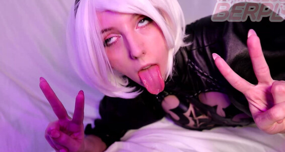Cosplay, Anal, Cream Pie, Role Play PrincessBerpl princessberpl 2b lust virus ManyVids