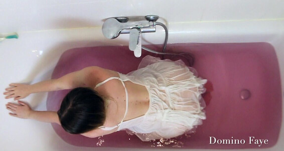 Bathtub Fetish, Footjobs, Foot Fetish domino faye pink bathtub ManyVids
