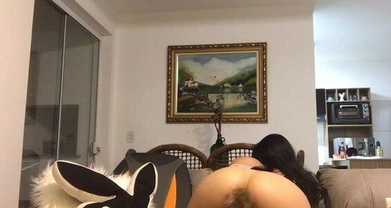 Butt Plug, Cosplay, Costume, Role Play, Shaved emanuelly raquel mutant brunete with a fox tail ManyVids
