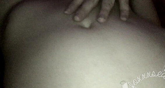 Glass Dildos, Hairy Bush, Hitachi, Masturbation, Orgasms foxxxsea in the dark ManyVids