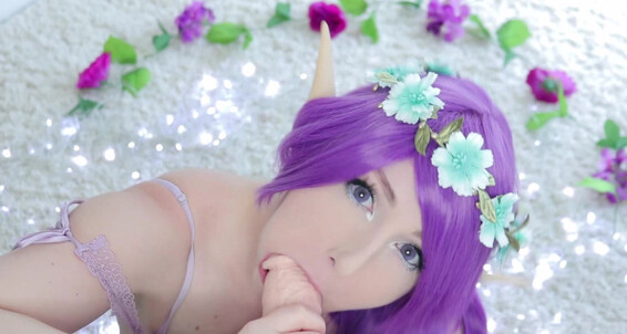 Blow Jobs, Cosplay, Deepthroat, Dirty Talking, POV bunibun elf slave pleases her master ManyVids