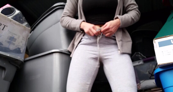 Pee, Hairy Bush, Public Outdoor, Public Toilet, Toilet Fetish candiecane public storage unit pee in a clear bin ManyVids
