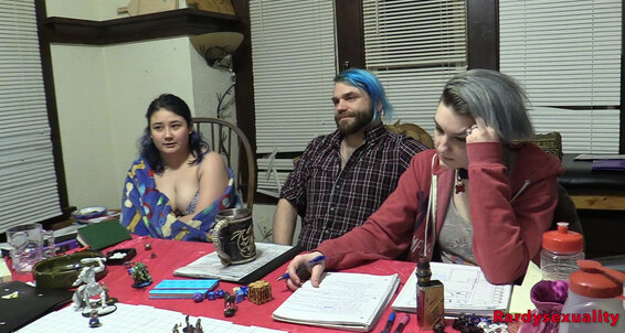 "Rardysexuality" 18 & 19 yrs old, games, geek, role play, sexy gamer sunday dnd game 21 9 Manyvids